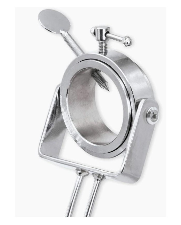 JAMONERO 3 CLAVELES PLEGABLE A/INOX. CABEZAL GIRATORIO