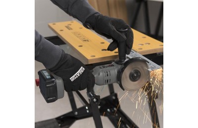 AMOLADORA 115MM. 18V. SIN BATERIA NI CARGADOR POWERPLUS