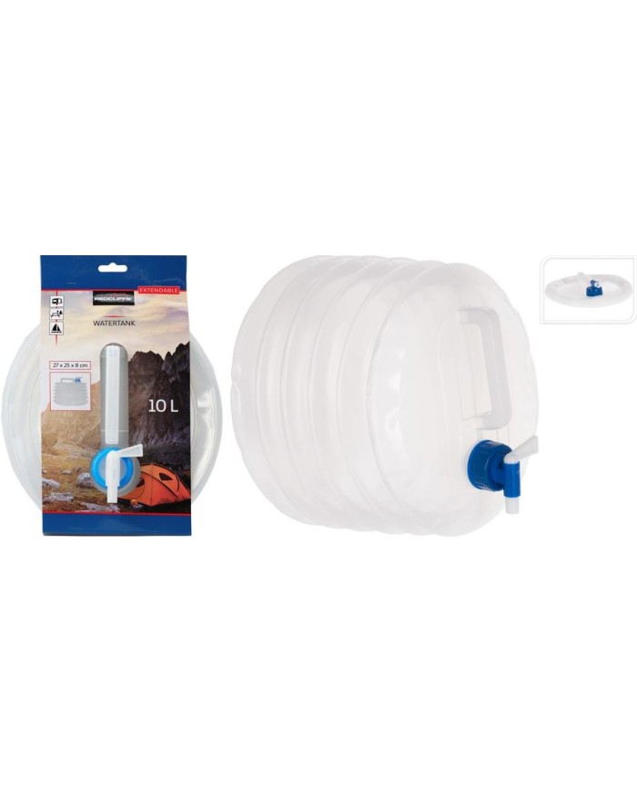 DEPOSITO PLEGABLE AGUA 10LTS. REDCLIFFS