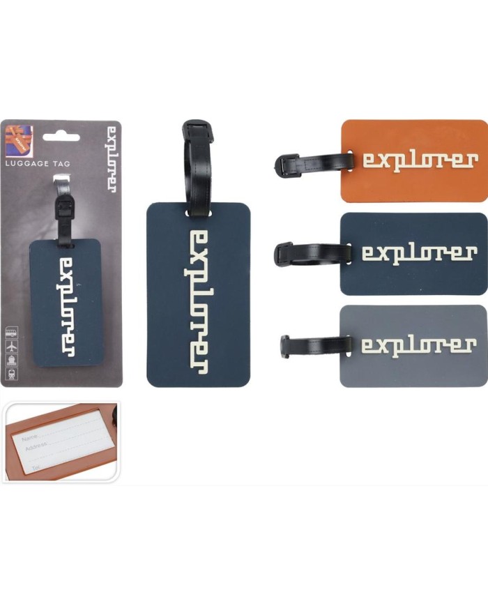 ETIQUETA PARA EQUIPAJE EXPLORER