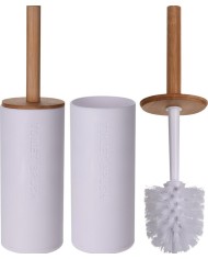 ESCOBILLA INODORO BATHROOM INOX. 35CMS.