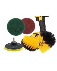 JUEGO LIMPIEZA PARA TALADRO 7 PZAS. RZTOOLS