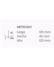 PORTARROLLOS TATAY MARTINS INOX.