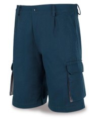 BERMUDAS ALGODON AZUL MARINO T-42/44