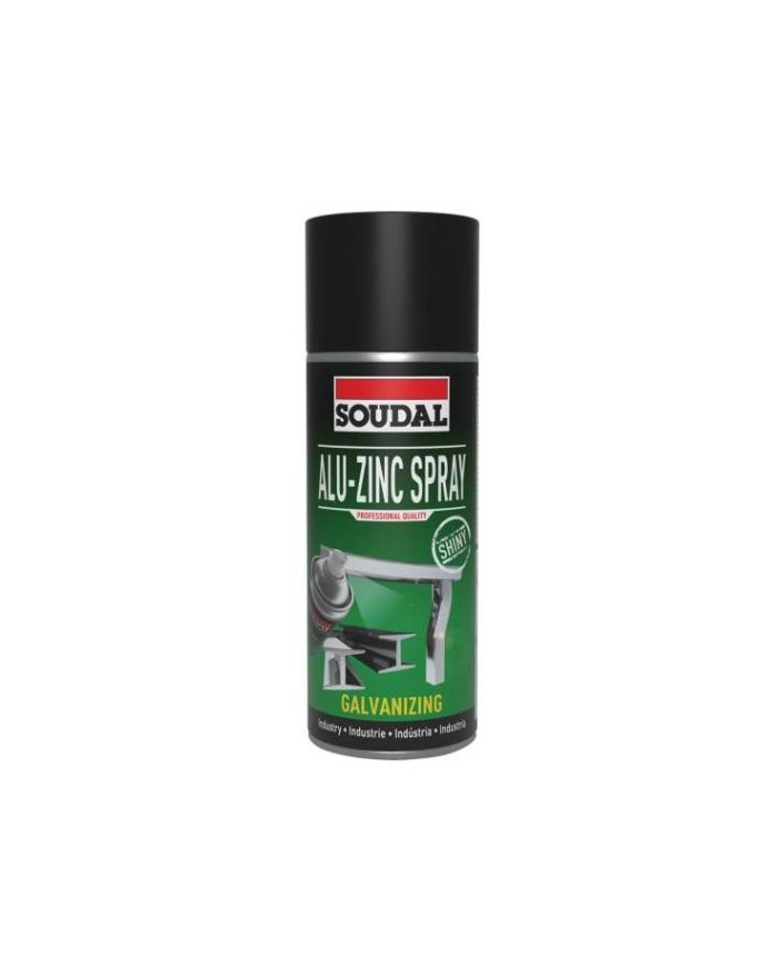 PINTURA SPRAY ALU-ZINC 400ML. SOUDAL
