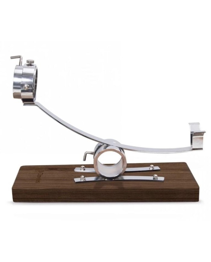 JAMONERO 3 CLAVELES A/INOX. CABEZAL BASCULANTE
