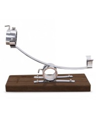 JAMONERO 3 CLAVELES PLEGABLE A/INOX. CABEZAL GIRATORIO