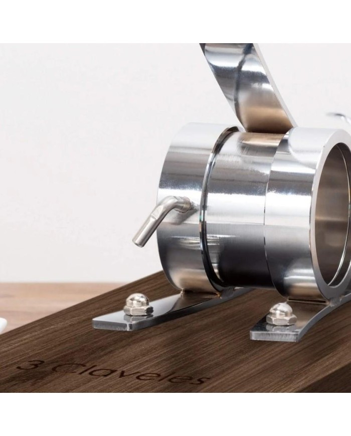 JAMONERO 3 CLAVELES A/INOX. CABEZAL BASCULANTE