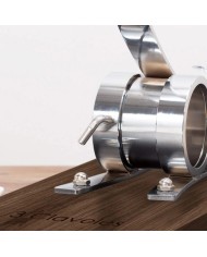 JAMONERO 3 CLAVELES A/INOX. CABEZAL BASCULANTE