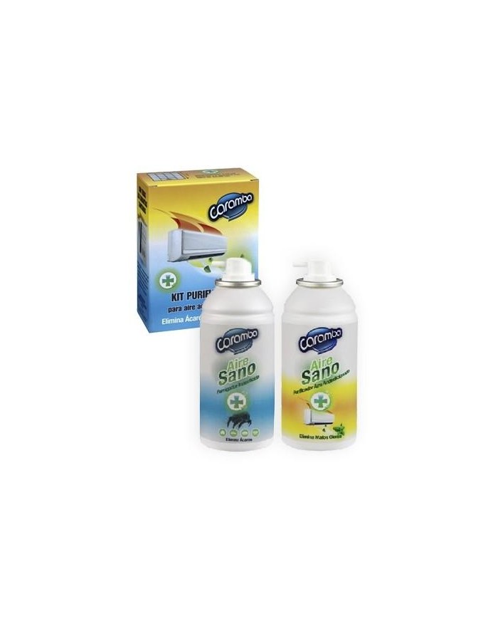 KIT PURIFICADOR AIRE ACONDICIONADO 150ML. CARAMBA