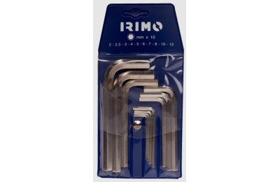 JUEGO 10 LLAVES ALLEN 2-12 MM. IRIMO