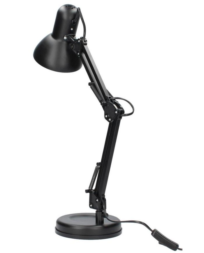 FLEXO SOBREMESA TRADITION E27 40W. NEGRO