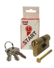 CILINDRO IFAM START-R SEGURIDAD NIQUEL 80MM. 40X40 LEVA LARGA