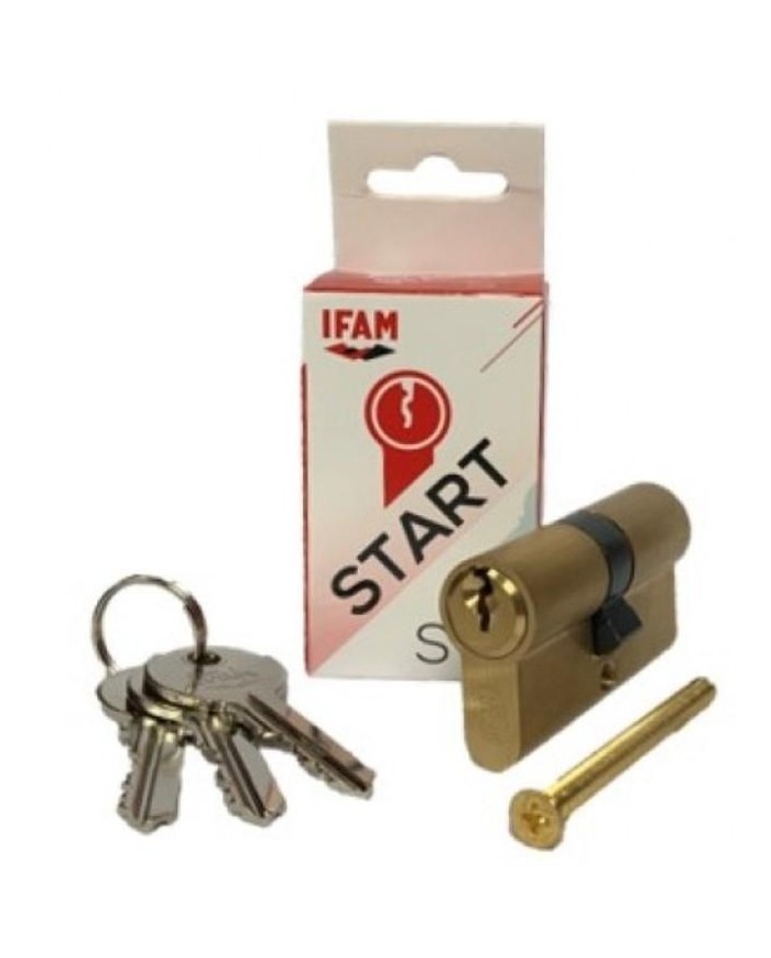 CILINDRO IFAM START-S LATON 60MM. 30X30 LEVA CORTA LL/IG KA01