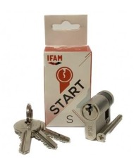 CILINDRO IFAM START-S NIQUEL 60MM. 30X30 LEVA CORTA LL/IG KA01