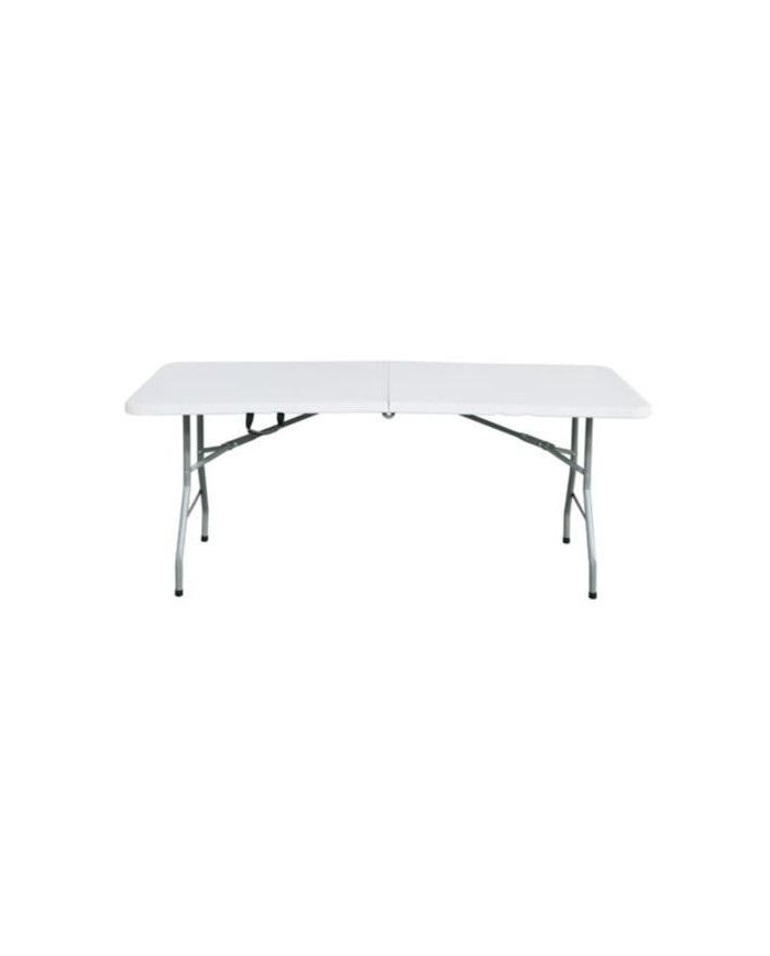 MESA PLEGABLE BLANCA RECTANGULAR 1'8MTS. GUMHA