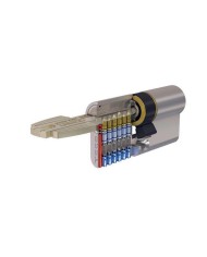 CILINDRO TESA NIQUELADO 5200/30-10 (2219) LEVA CORTA