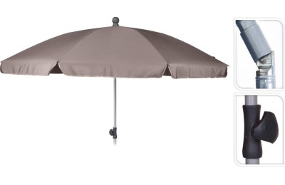 SOMBRILLA JARDIN AMBIANCE 2,0MTS. BEIG