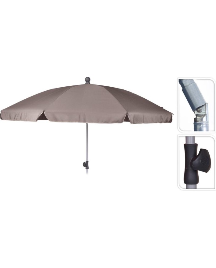 SOMBRILLA JARDIN AMBIANCE 2,0MTS. BEIG