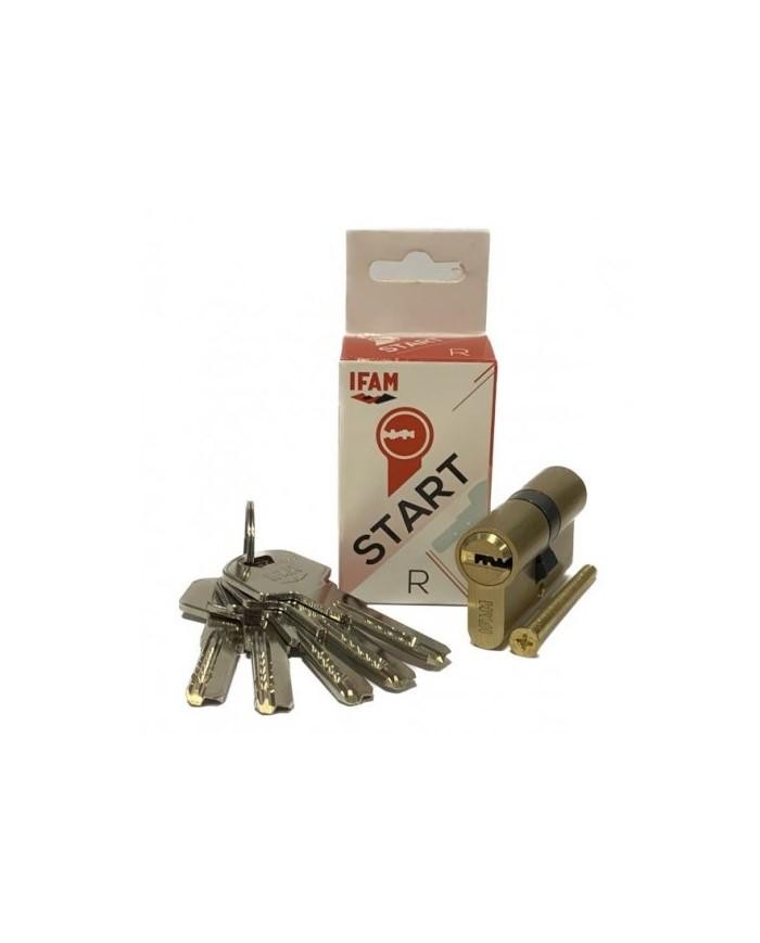 CILINDRO IFAM START-R SEGURIDAD LATON 60MM. 30X30 LEVA CORTA