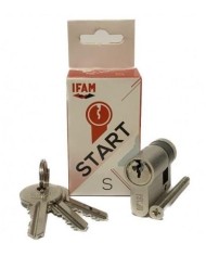 CILINDRO IFAM START-R SEGURIDAD LATON 80MM. 40X40 LEVA LARGA
