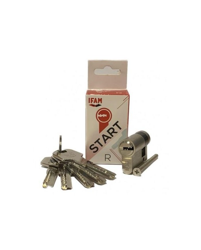 CILINDRO IFAM START-R SEGURIDAD NIQUEL 70MM. 35X35 LEVA CORTA