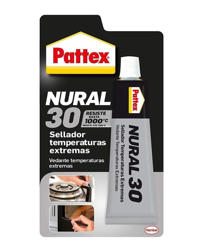 PEGAMENTO PATTEX NURAL 30 140 GRS. ALTA TEMPERATURA