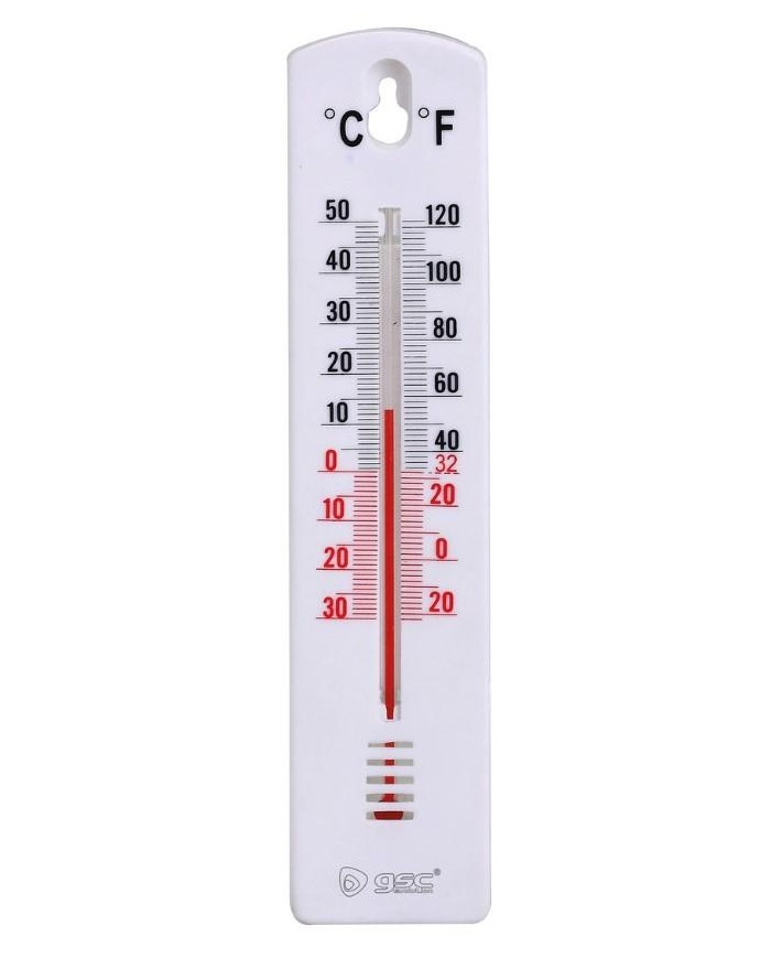 TERMOMETRO ANALOGICO GSC CELSIUS/FAHRENHEIT 20 CMS.