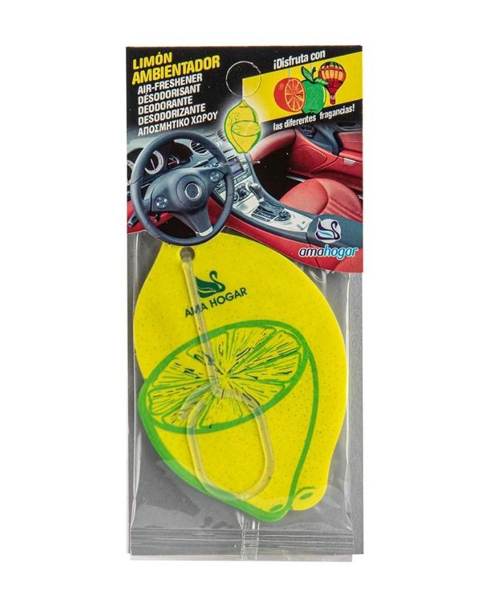AMBIENTADOR COCHE BOSCALIA LIMON AMAHOGAR