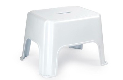 TABURETE PLASTICFORTE POCKET BLANCO