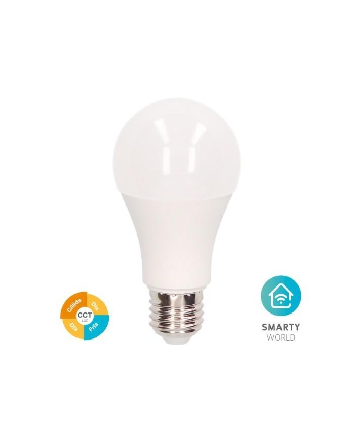 BOMBILLA LED ESTANDAR INTELIGENTE WIFI 9W. E27 800LM (200º)
