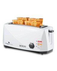 TOSTADORA SOGO 4 REBANADAS 1400 W.