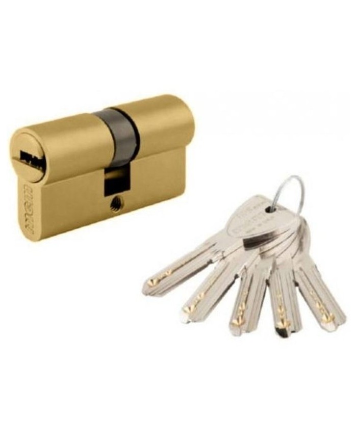 CILINDRO MCM LATON SEGURIDAD 80MM. 40X40 LEVA LARGA D/EMB.