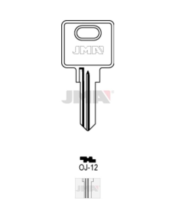 LLAVES EN BRUTO OJ-12     GRUPO B