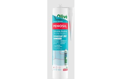 SILICONA ACIDA 280ML. NEGRA PENOSIL