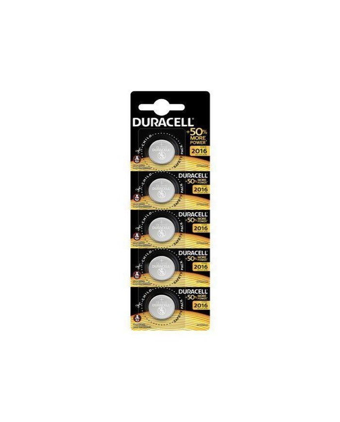 PILA DURACELL DE BOTON DL2016 BL.5UD.