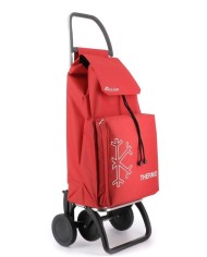 CARRO DE COMPRA ROJO ROLSER SAQUET TERMO LN 4 RUEDAS
