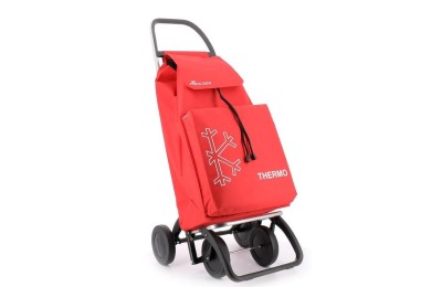 CARRO DE COMPRA ROJO ROLSER SAQUET TERMO LN 4 RUEDAS