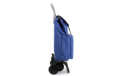 CARRO DE COMPRA AZUL ROLSER SAQUET TERMO LN 4 RUEDAS