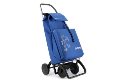 CARRO DE COMPRA AZUL ROLSER SAQUET TERMO LN 4 RUEDAS