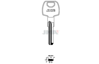 LLAVES BRUTO SEGURIDAD IF-9      LATON