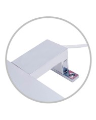 APLIQUE BAÑO GSC LED LAKSA ALUMINIO 8W. 40CMS. 6500K