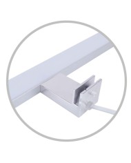 APLIQUE BAÑO GSC LED LAKSA ALUMINIO 8W. 40CMS. 6500K