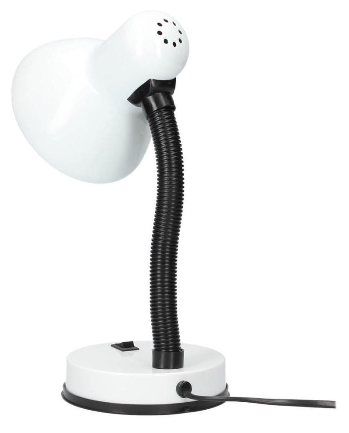 FLEXO SOBREMESA BELL E27 25W. BLANCO