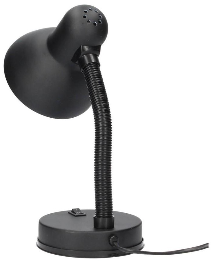 FLEXO SOBREMESA BELL E27 25W. NEGRO