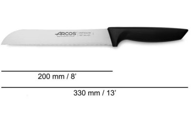CUCHILLO ARCOS MOD.NIZA  PANERO PERLADO 135700 200 MM