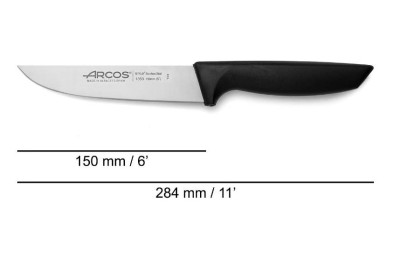 CUCHILLO ARCOS MOD.NIZA  PANERO PERLADO 135300 150 MM.