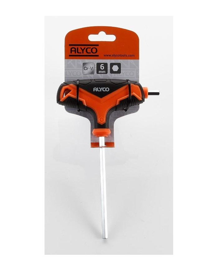 LLAVE ALLEN 4MM. MANGO EN T ALYCO