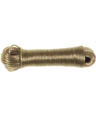 CUERDA ACERO PLASTIFICADA 4 MM. BLANCA (20MTS.)