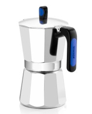CAFETERA INDUCTION EXPRES  6 TAZAS ALUMINIO MONIX